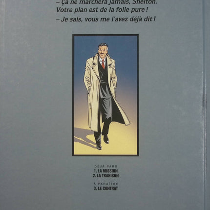Wayne Shelton Tome 2 La Trahison – Jean Van Hamme, Christian Denayer – BD d’aventure et d’action - Livre BD