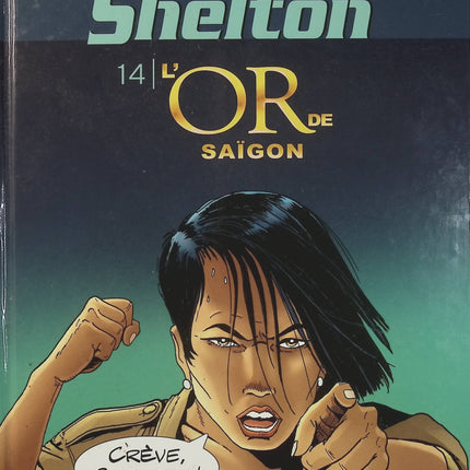 Wayne Shelton Tome 14 L’or de Saïgon – Jean Van Hamme, Christian Denayer – BD d’aventure et d’action - Livre BD