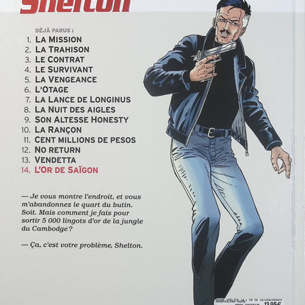 Wayne Shelton Tome 14 L’or de Saïgon – Jean Van Hamme, Christian Denayer – BD d’aventure et d’action - Livre BD