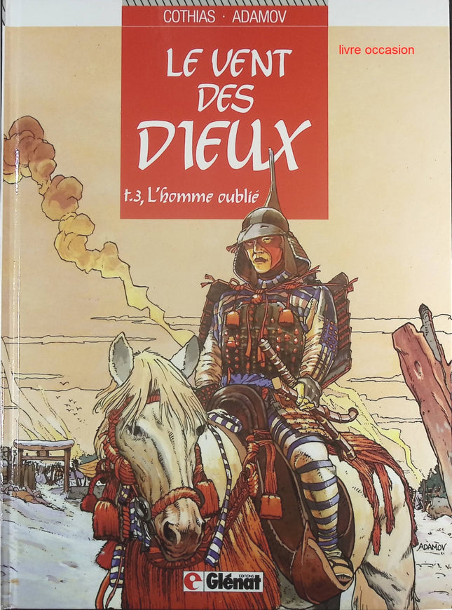 L'homme oublié - Tome 3 - Le vent des dieux - Patrick Cothias Philippe Adamov - Livre BD