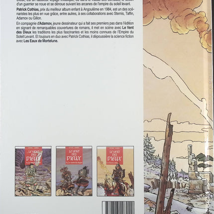 L'homme oublié - Tome 3 - Le vent des dieux - Patrick Cothias Philippe Adamov - Livre BD
