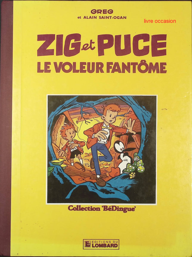Le Voleur Fantôme – Greg & Alain Saint-Ogan – BD classique d’aventure et mystère - livre BD