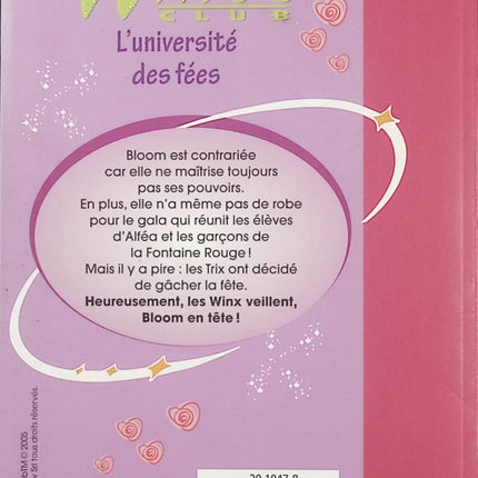Winx Club Tome 3 – L’Université des Fées – Bibliothèque Rose Roman jeunesse magique avec Bloom et les fées de Magix - Livre
