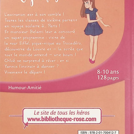 Ma vie, mes copines Tome 3 – Le Voyage scolaire – Bibliothèque Rose Roman jeunesse sur l’amitié, les aventures entre copines et la vie à l’école - Livre