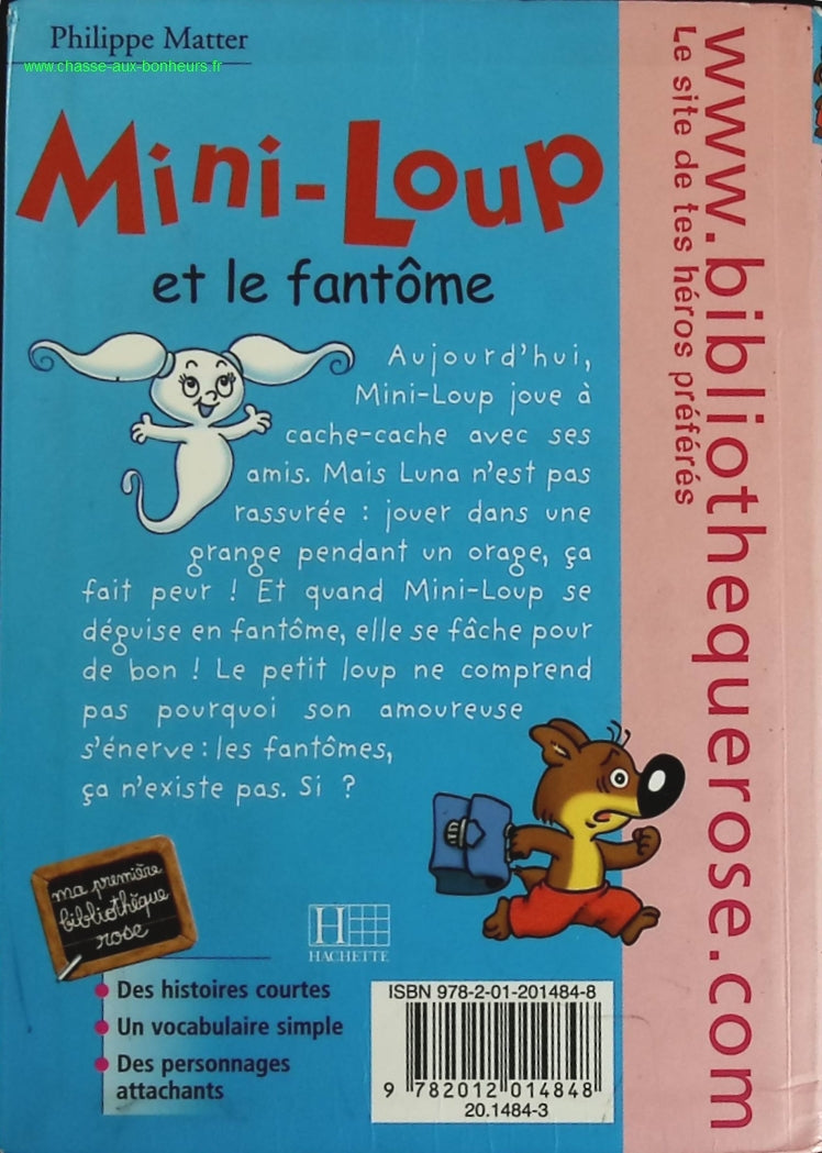 Mini-Loup Volume 16 - Mini-Loup and the Ghost - Bibliothèque Rose - book