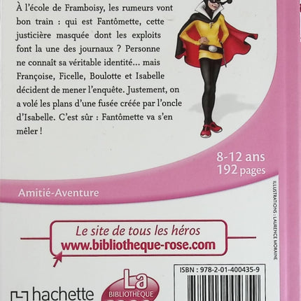 The Exploits of Fantômette - Bibliothèque Rose - book