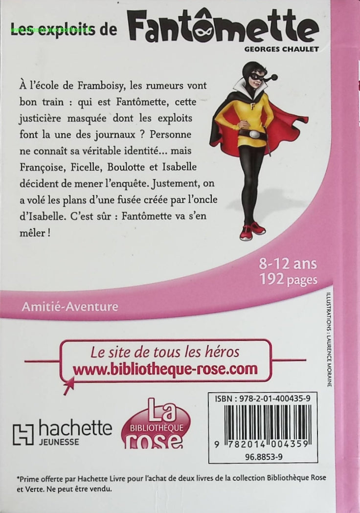 The Exploits of Fantômette - Bibliothèque Rose - book