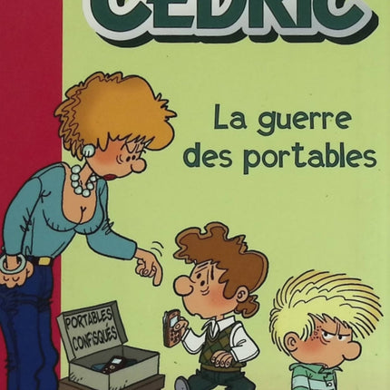 Cédric Volume 22 - The Mobile Phone War - Bibliothèque Rose - book