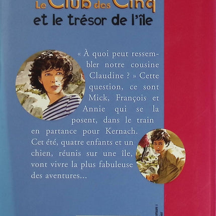 The Famous Five and the Island Treasure - Bibliothèque Rose - book