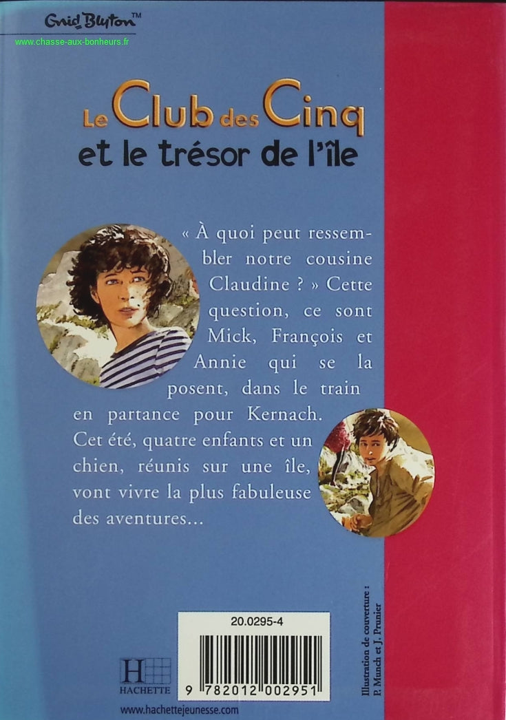 The Famous Five and the Island Treasure - Bibliothèque Rose - book