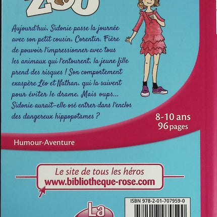 Discord at the Zoo - Hippopotamus Safari - Bibliothèque Rose - book