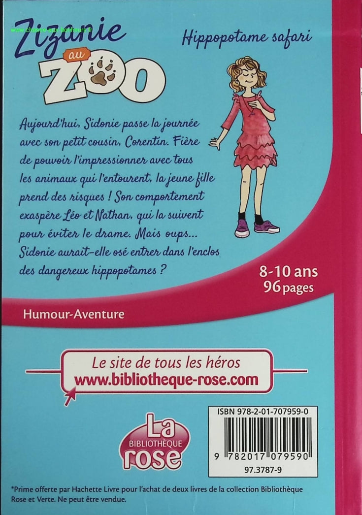 Discord at the Zoo – Nilpferdsafari – Bibliothèque Rose – Buch