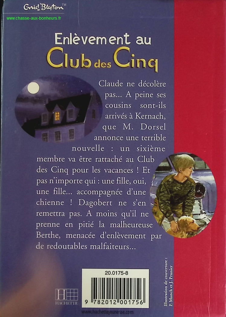 Kidnapping from the Famous Five - Bibliothèque Rose - book