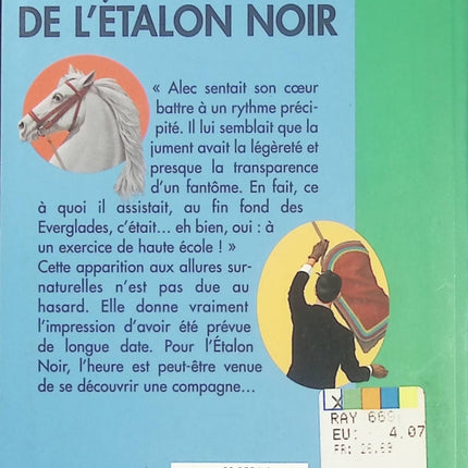 Le Fantôme de l’Étalon Noir – Walter Farley – Roman jeunesse d’aventure équestre, mystère et passion des chevaux - Bibliothèque Verte - Livre