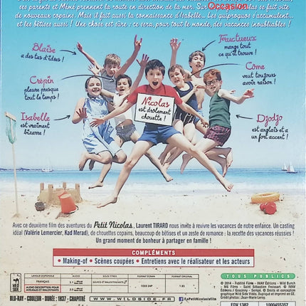 Les Vacances du Petit Nicolas – Kad Merad – Blu-ray occasion – Comédie familiale française - Blu-ray