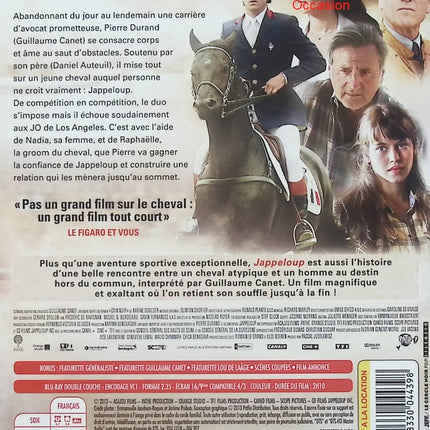 Jappeloup – Guillaume Canet – Blu-ray occasion – Film équestre inspiré d’une histoire vraie - Blu-ray