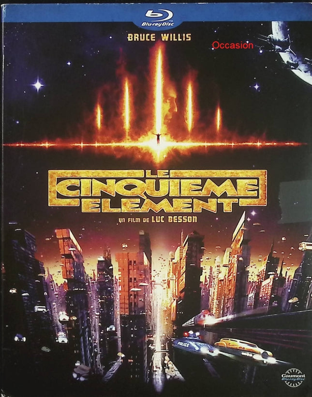 Le Cinquième Élément – Bruce Willis – Blu-ray occasion – Film culte science-fiction Luc Besson - Blu-ray