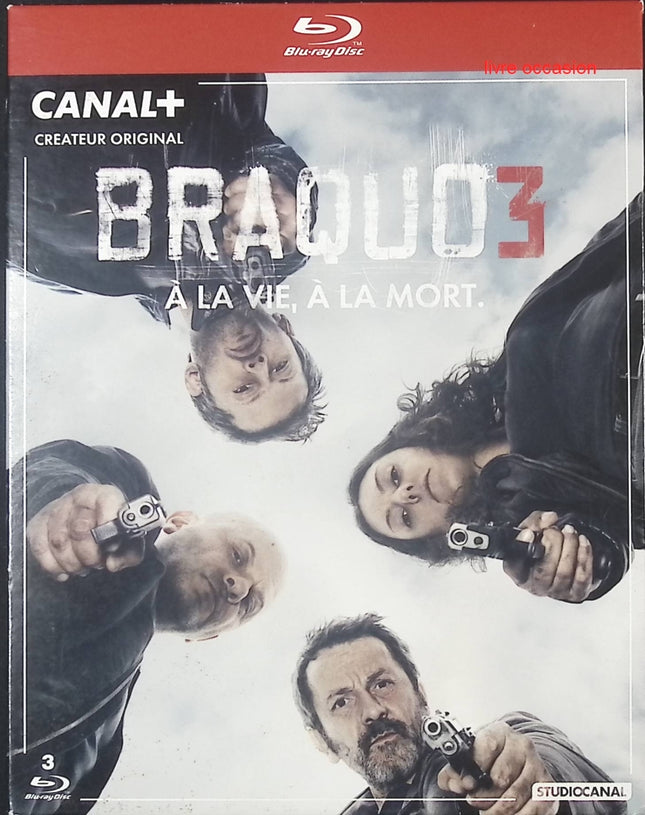 Braquo - Saison 3 - coffret 3 Blu ray - Jean-Hugues Anglade, Nicolas Duvauchelle - Blu-ray