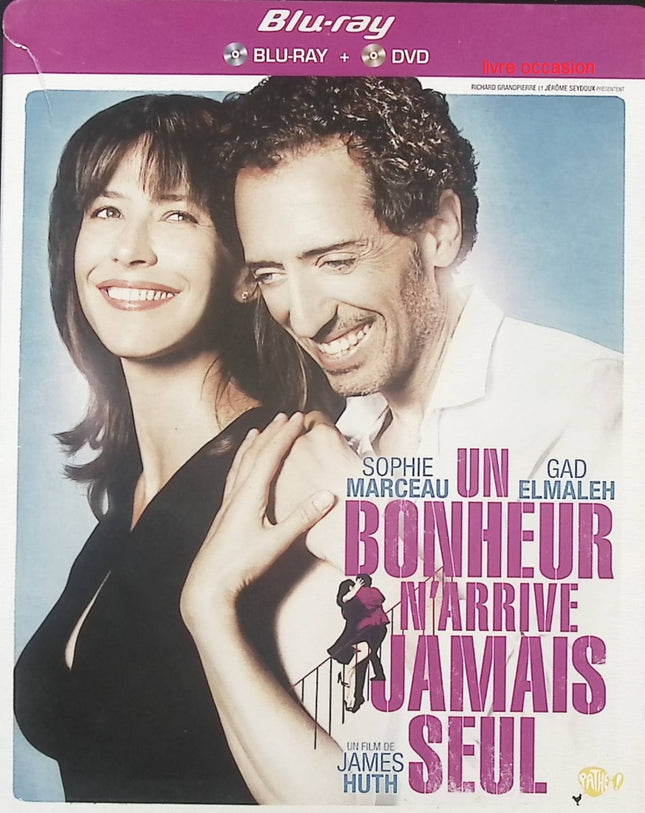 Un Bonheur n'arrive jamais seul - Gad Elmaleh, Sophie Marceau - Blu-ray + DVD