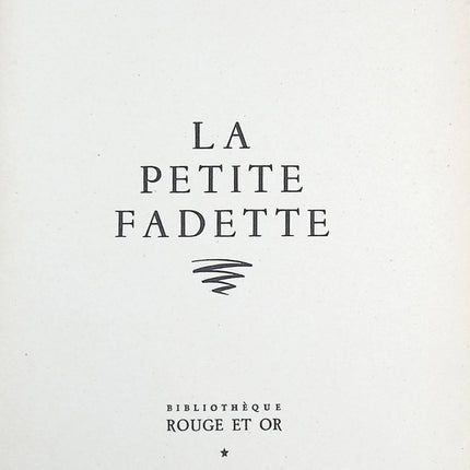 La petite Fadette - George Sand - livre