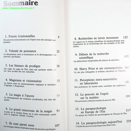 Mystères de l'esprit - Les grands mystères - livre