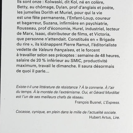 Die Lachbrigade - Gérard Mordillat - Buch