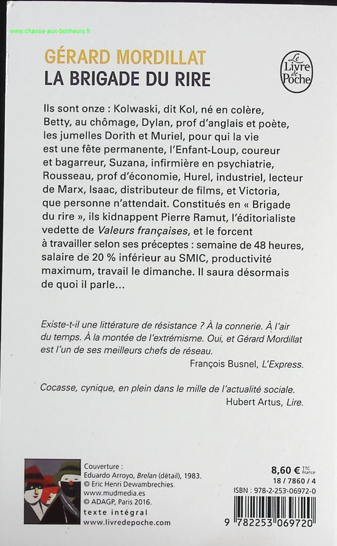 The Laughter Brigade - Gérard Mordillat - book