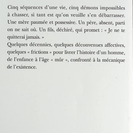 Frictions - Philippe Djian - livre