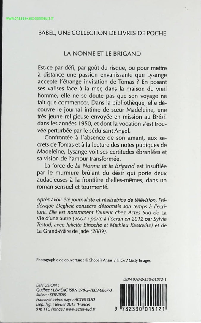 The Nun and the Robber - Frédérique Deghelt - book