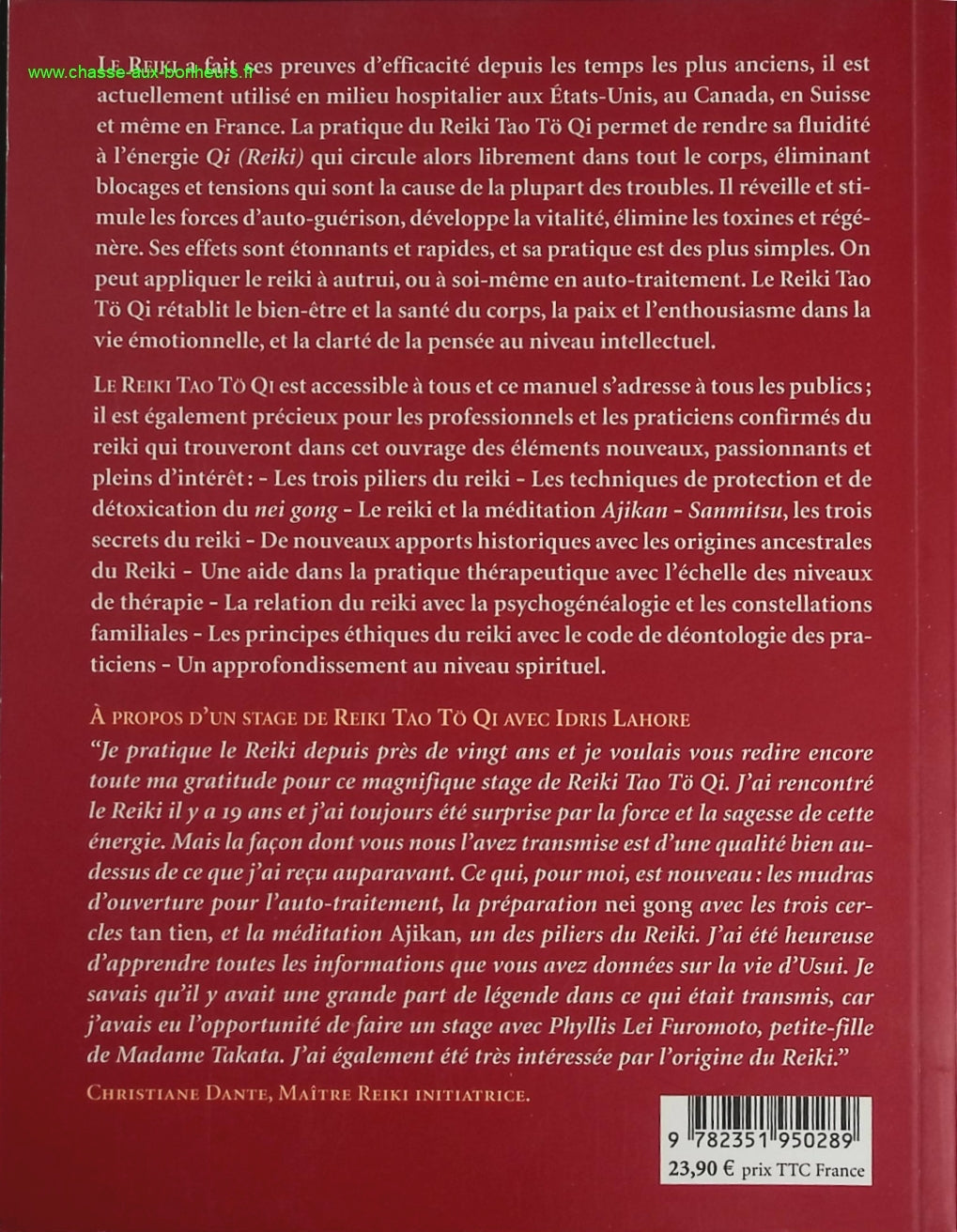 Reiki - Tao Tö Qi - The ancestral origins of Reiki - Idris Lahore - book