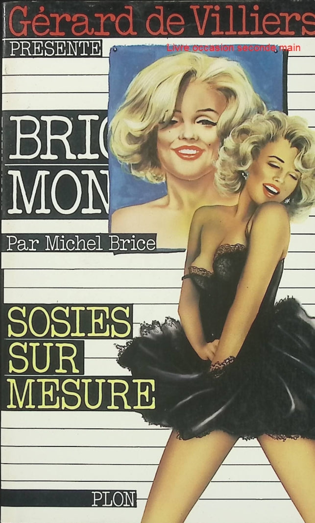 Sosies sur mesure - Brigade mondaine n°37 - Michel Brice - Roman policier d'occasion - Livre
