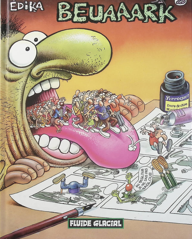 Edika Tome 25 – Beuaaark – Edika – Bande dessinée humoristique, humour absurde, gags décalés et univers loufoque - Livre BD