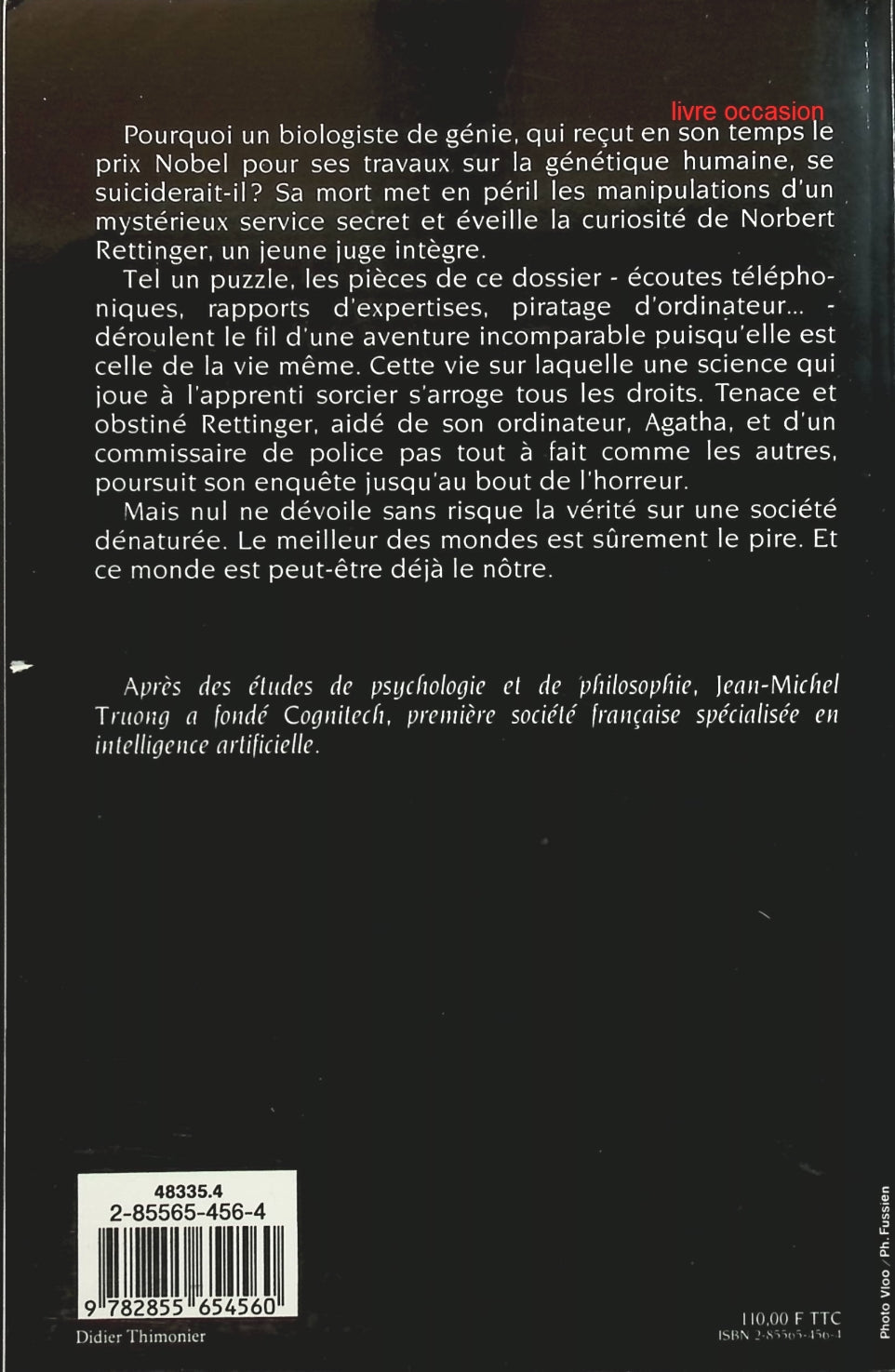 Reproduction interdite - Jean-Michel Truong - Livre