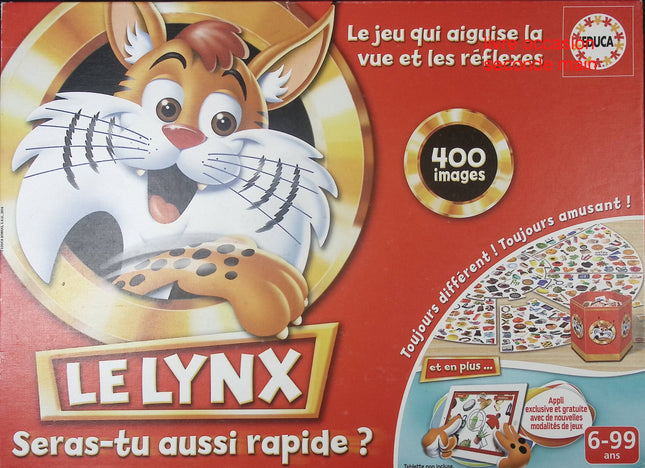 Jeu de société enfant – Educa Le Lynx – 400 images - jeu de société