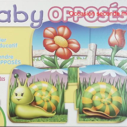 Educa Baby Opposés – Jeu éducatif premier âge pour apprendre les contraires - jeu de société