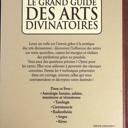 Le Grand Guide Des Arts Divinatoires - Anastasiia Brozinska - livre)