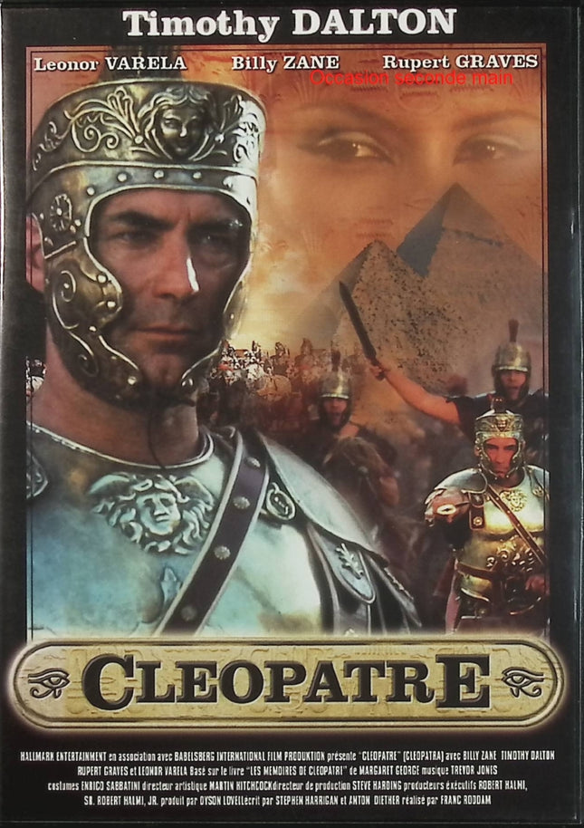 Cléopâtre, Reine d'Égypte – Billy Zane – DVD péplum historique antiquité Égypte romance - DVD