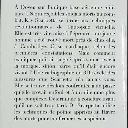 Havre des morts – Patricia Cornwell – thriller médico-légal et enquête de Kay Scarpetta – livre d’occasion - Livre