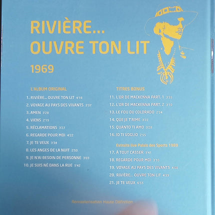 Rivière ouvre ton lit 1969 - Collection Officielle édition illustrée - Johnny Hallyday - CD
