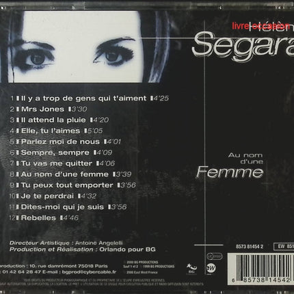 Au nom d’une femme – Hélène Ségara - Compact Discs - CD