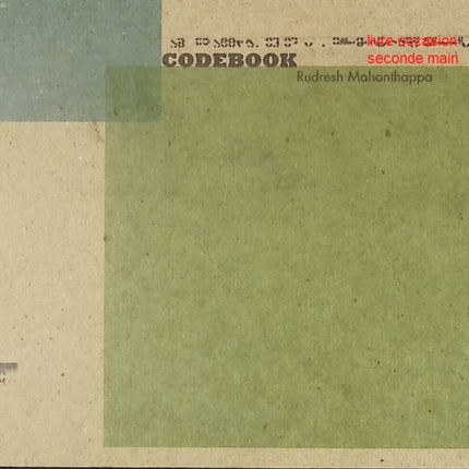 Rudresh Mahanthappa Codebook CD album jazz contemporain saxophone alto - Compact Discs - CD