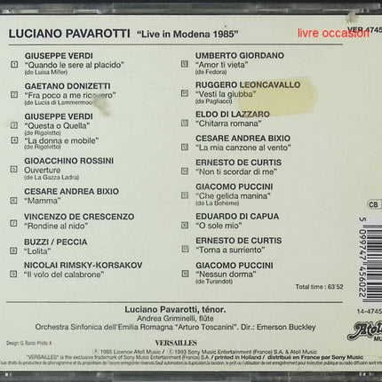 Scene Notebooks - Patricia Kaas - CD