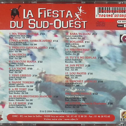 La Fiesta Du Sud-Ouest - CD Musiques et Chants Traditionnels - CD