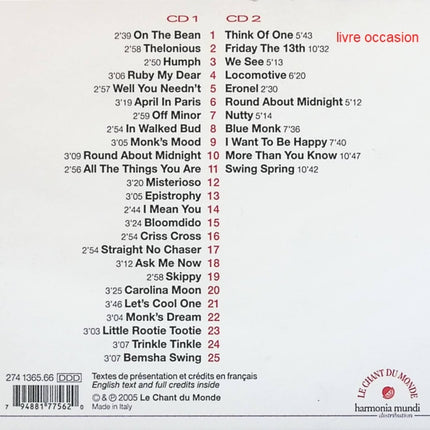 Scene Notebooks - Patricia Kaas - CD