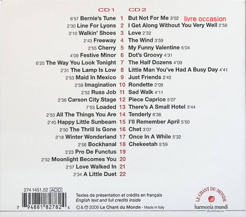 Scene Notebooks - Patricia Kaas - CD