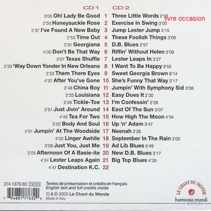 Scene Notebooks - Patricia Kaas - CD