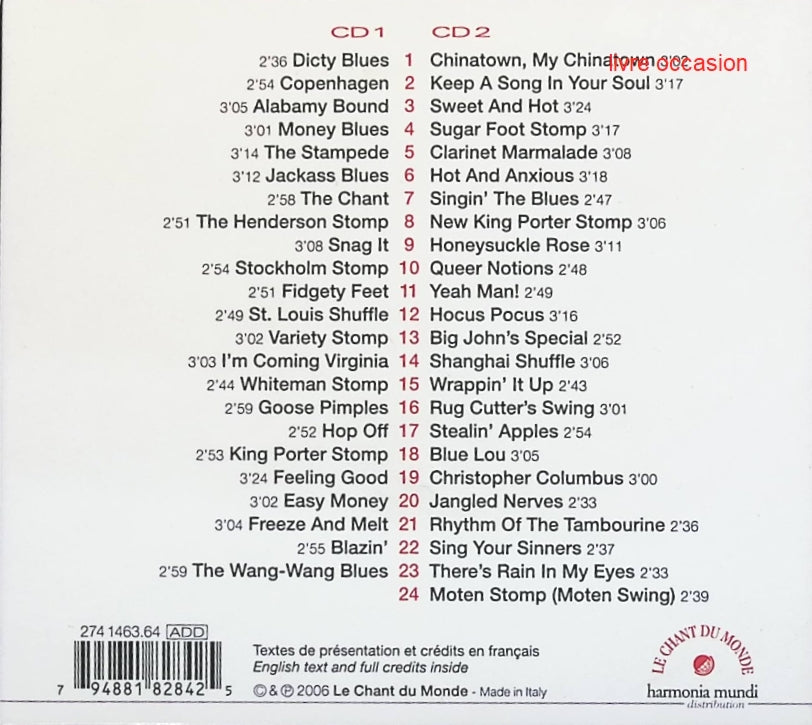 Scene Notebooks - Patricia Kaas - CD