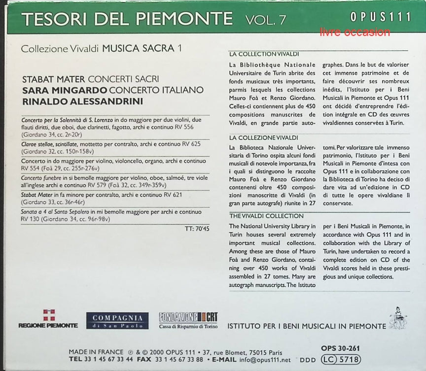 Scene Notebooks - Patricia Kaas - CD