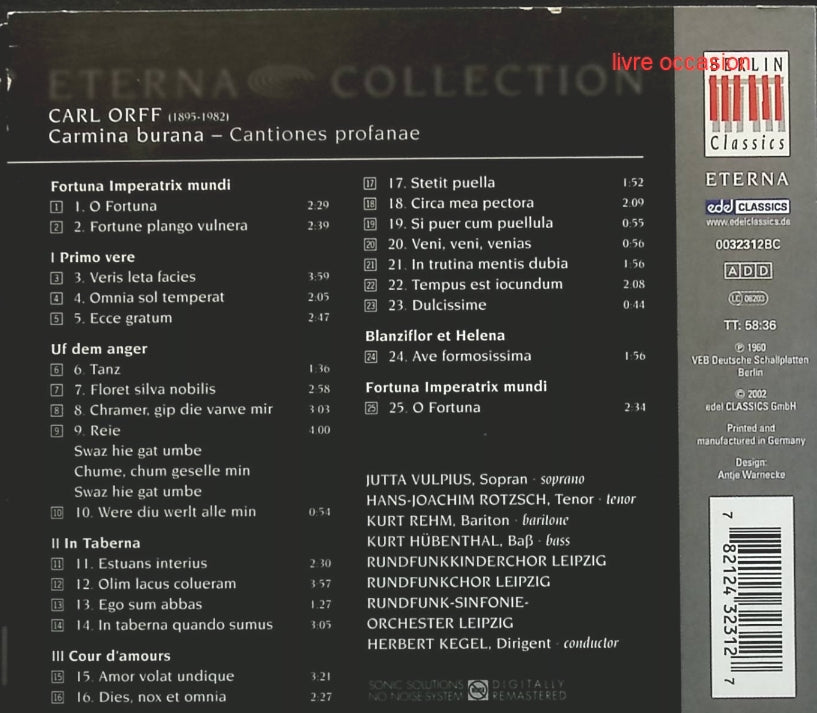 Scene Notebooks - Patricia Kaas - CD