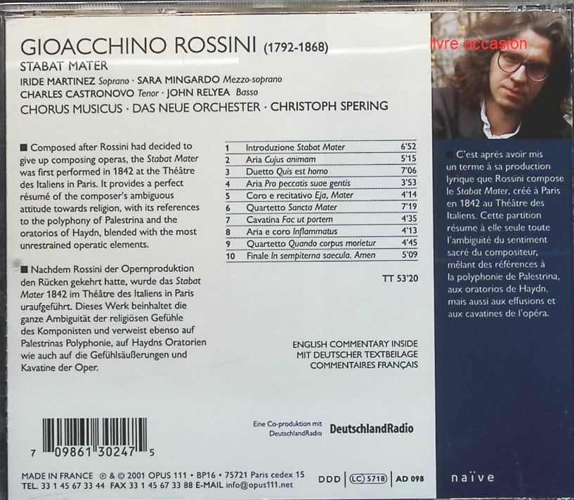 Scene Notebooks - Patricia Kaas - CD